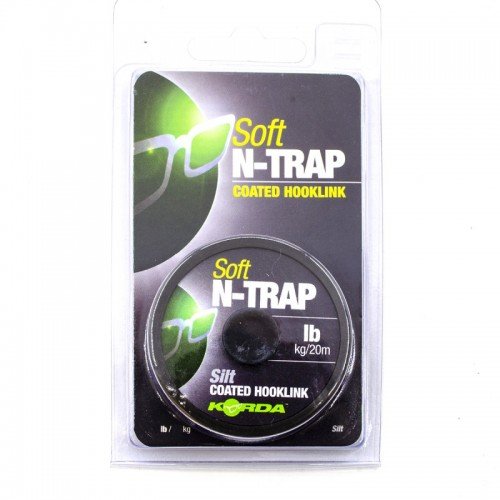 KORDA Поводковый материал N-Trap Soft Silt 30lb 20м