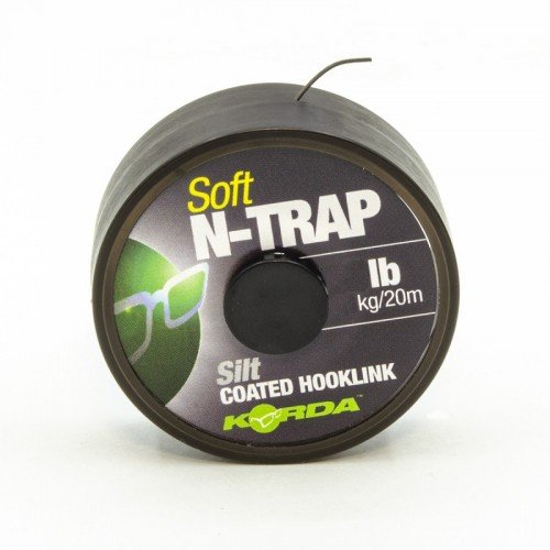 KORDA Поводковый материал N-Trap Soft Silt 30lb 20м