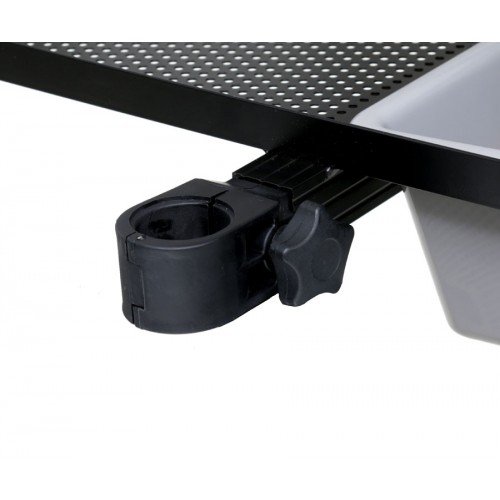 FLAGMAN Стол с тентом пласт. емкостью и крепл. на платформу 500x360мм  + теле. нога d19, 25,30,36мм
