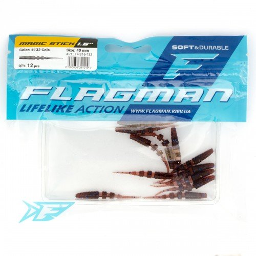 FLAGMAN Слаг Magic Stick 1,6" #132 Cola 4см 12шт