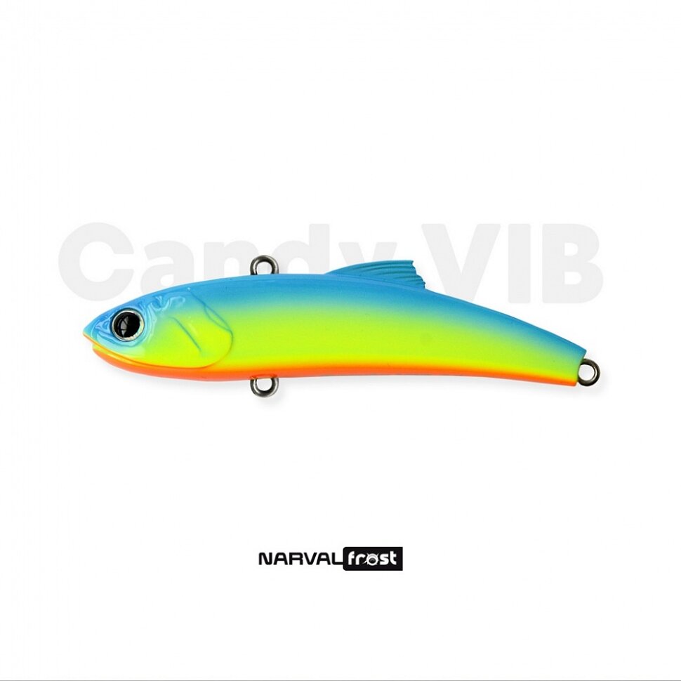 Narval Frost Candy Vib 80mm 21g #004-Blue Back Chartreuse
