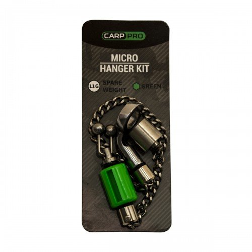 яCARP PRO Механический индикатор поклевки на цепочке Hanger микро нерж сталь green СНЯТ С ПРОИЗВ.