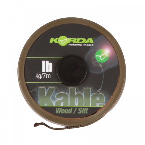 KORDA Лидкор Kable Leadcore Weed Silt 7м 50lb