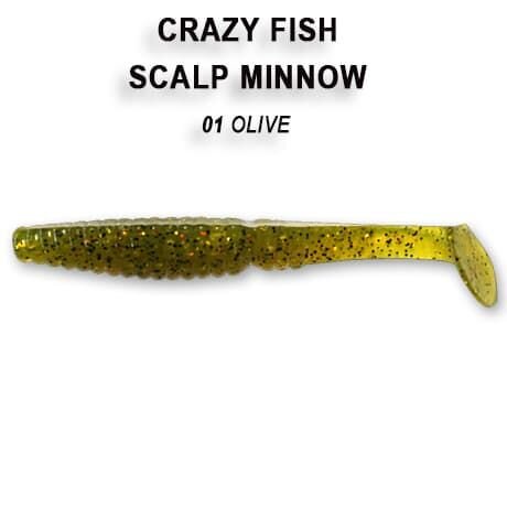 Scalp minnow 3.2" 7-80-1-1