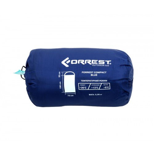 FORREST Спальный мешок Compact Blue 30x180x75см