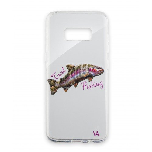 VEDUTA Чехол силиконовый Samsung Galaxy S8 Trout Fishing