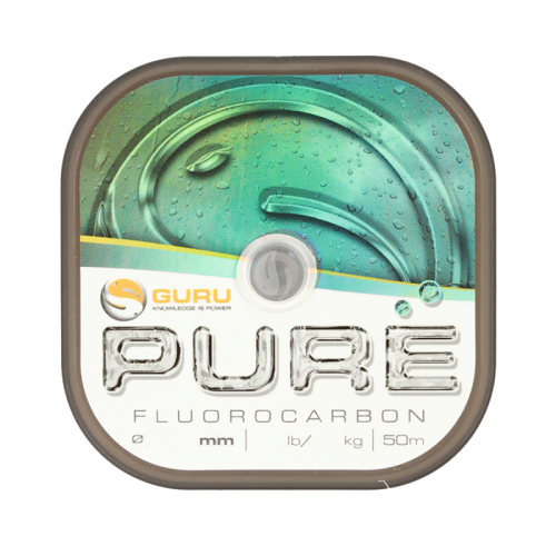GURU Леска флюорокарбон Pure 0,18мм 50м