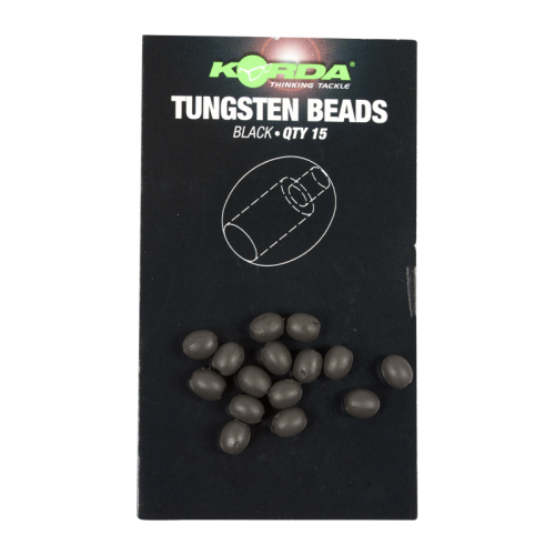 KORDA Бусина огруженная Tungsten Oval Beads