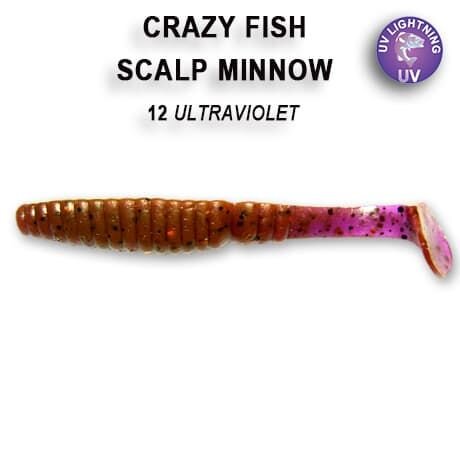 Scalp minnow 3.2" 7-80-12-6