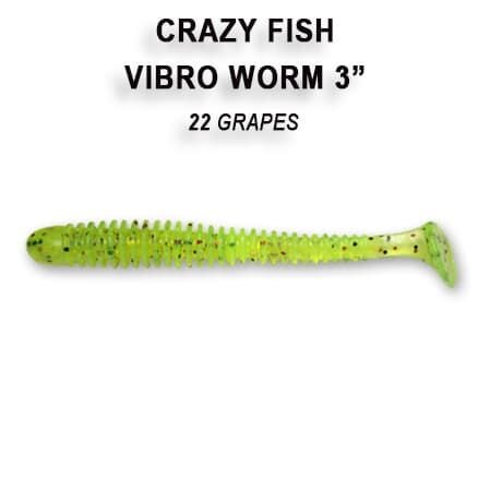 Vibro worm 3" 11-75-22-6