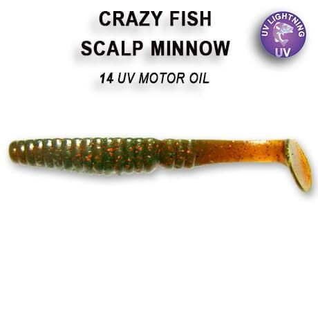 Scalp minnow 3.2" 7-80-14-1