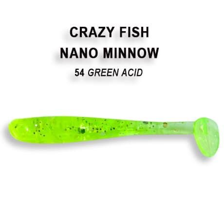 Nano minnow 1.6" 6-40-54-6