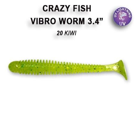 Vibro worm 3.4" 12-85-20-6