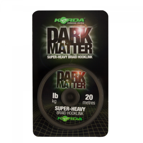 KORDA Поводковый материал Dark Matter Braid 20lb 20м