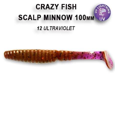 Scalp minnow 4" 18-100-12-6