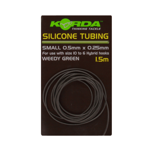 KORDA Силиконовая трубка Silicone Tube 0,5мм Green