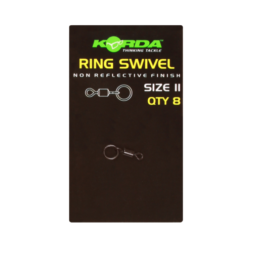 KORDA Вертлюг с кольцом Flexi Ring Swivels №8