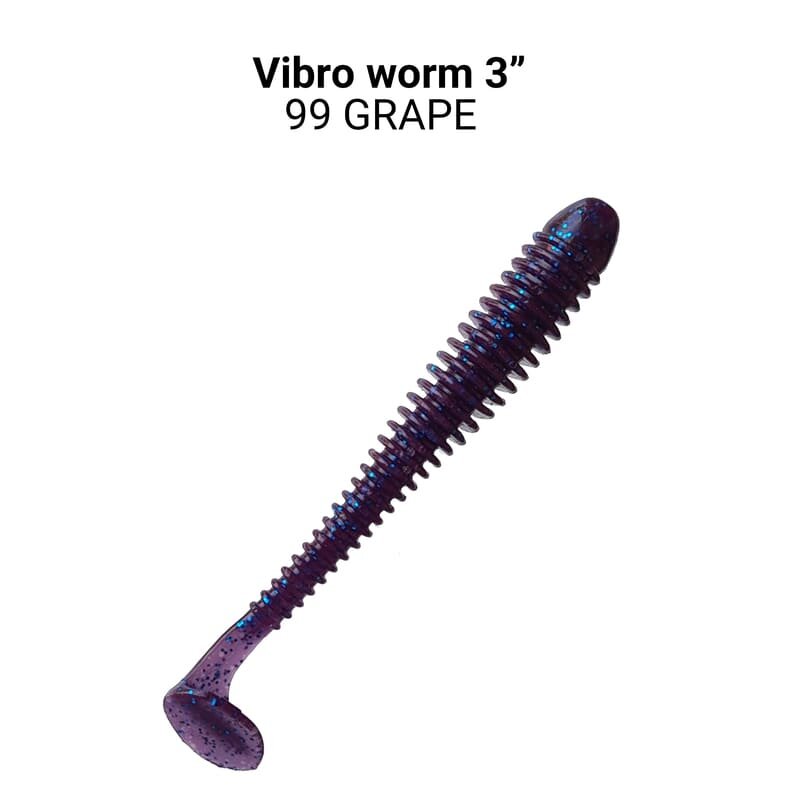 Vibro worm 3" 11-75-99-6