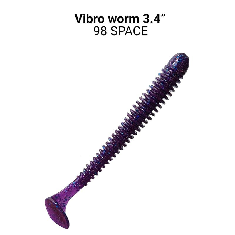 Vibro worm 3.4" 12-85-98-6