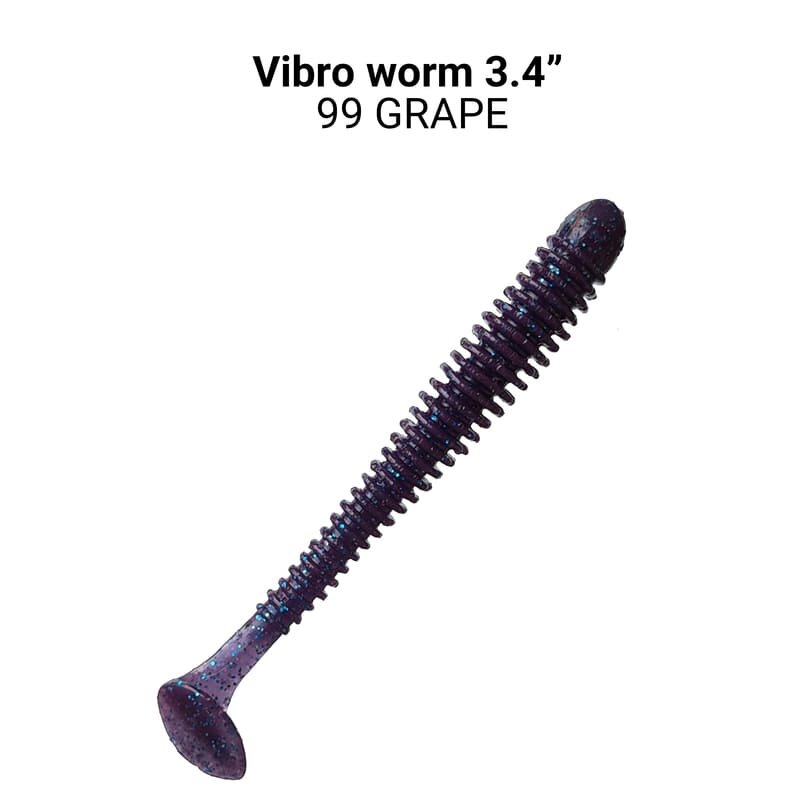 Vibro worm 3.4" 12-85-99-6