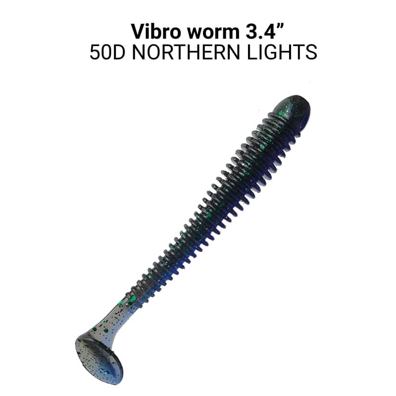 Vibro worm 3.4" 13-85-50d-6