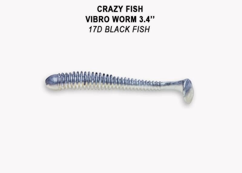 Vibro worm 3.4" 13-85-17d-6-F
