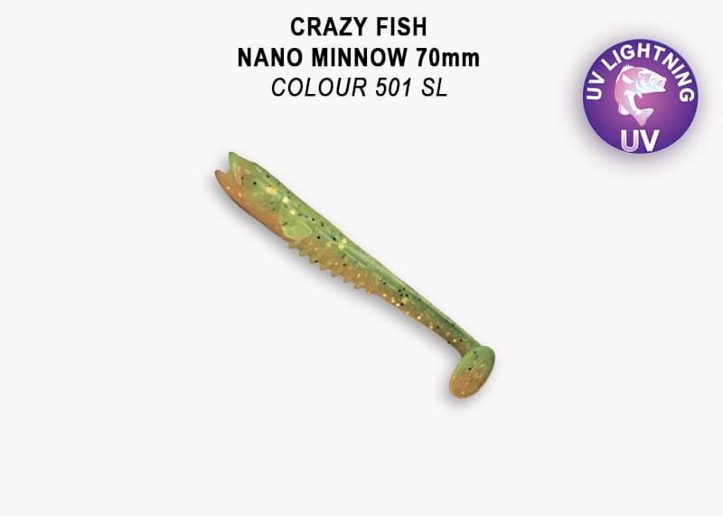 Nano minnow 2.8" 53-70-501SL-7-F