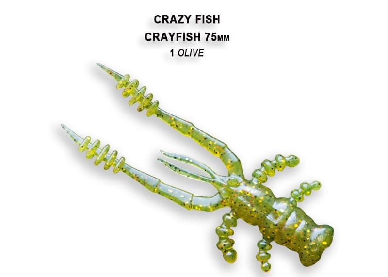Crayfish 3" 34-75-1-6