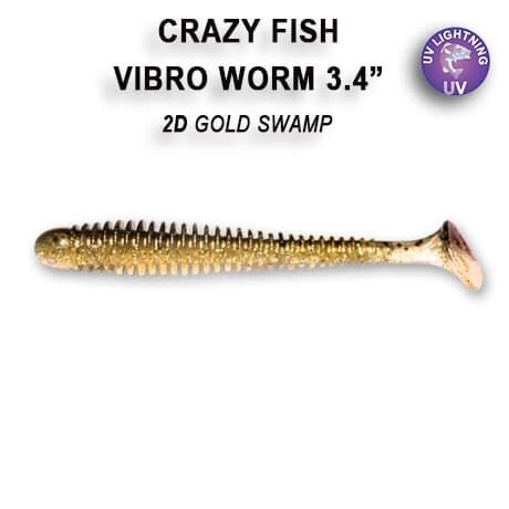Vibro worm 3.4" 13-85-2d-6