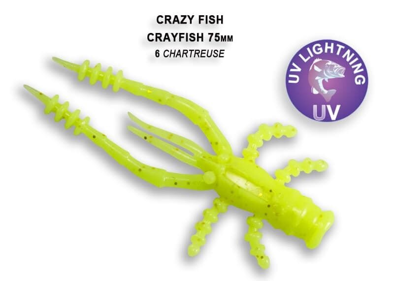Crayfish 3" 34-75-6-6
