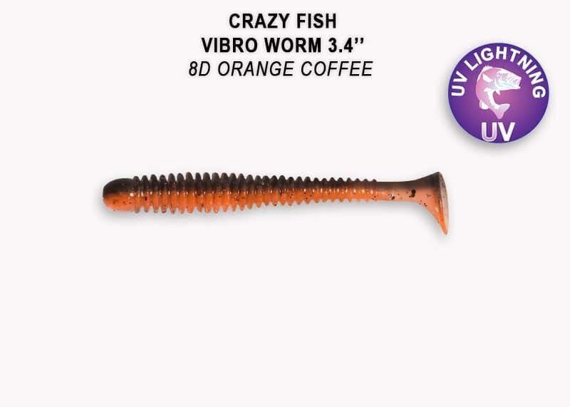 Vibro worm 3.4" 13-85-8d-4