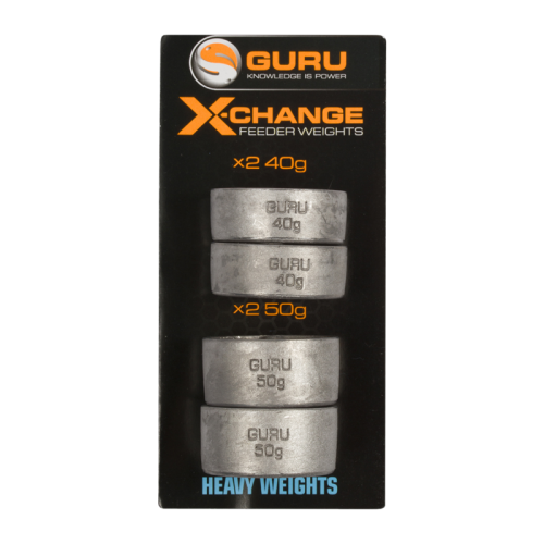 GURU Сменный груз для кормушки X-Change Distance Feeder Weights Heavy 40г+50г
