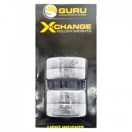GURU Сменный груз для кормушки X-Change Distance Feeder Weights Light 20г+30г